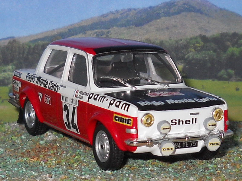 Simca 100 Rally Década del ’50 – 1:43 Ortúzar
