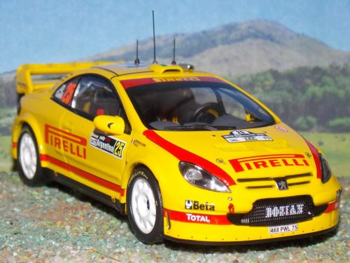Peugeot 307 WRC 2006 – Miniature Galli Rallye Argentine – Altaya 1/18 – Édition Collector
