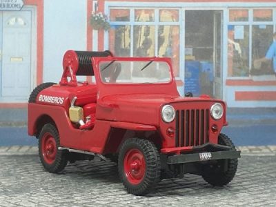 Jeep CJ-3A – Bomberos –&nbsp;1950