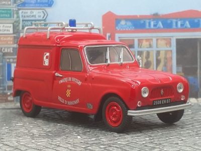 Renault 4F – Pompiers D’Annonay –&nbsp;1965